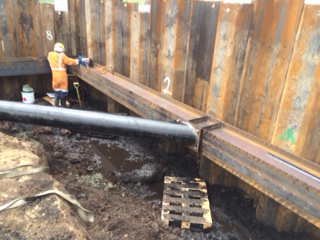 Watercare Coffer Dam Fabrication and Installation